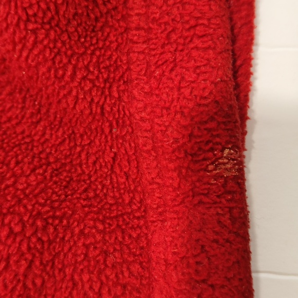 Vintage Disney Golf Fleece Jacket Mens XL Red Collection Pockets Full Zip Up - Picture 6 of 10